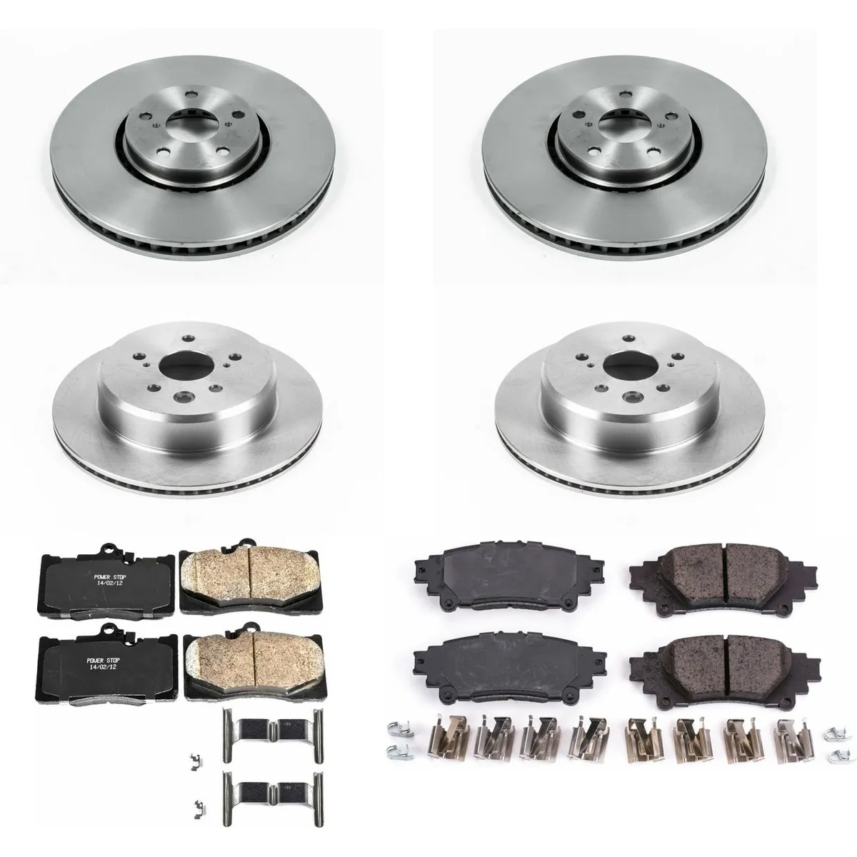 Z17 Direct Replacement Kit: Rotors; Ceramic Pads W/Hardware product image