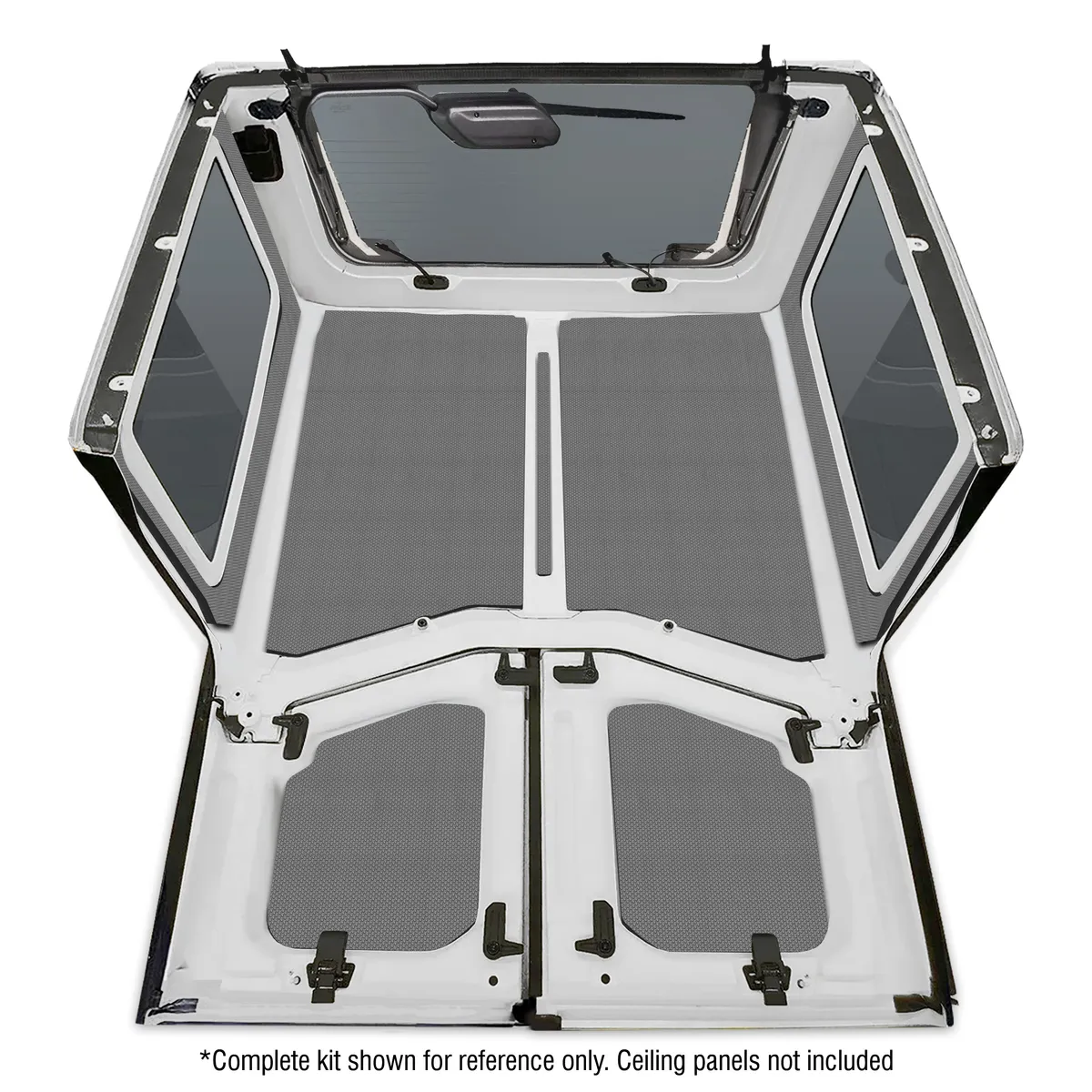 DEI Sound Deadening Side Window Kit JL Sound Deadening Side Window Kit - 2019-UP 2-pc Orig. Finish - 2 Dr Gray product image