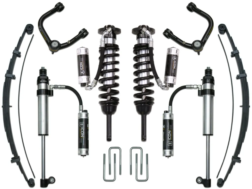 Pricing Only 05-15 Tacoma 0-3.5inch 16-17 0-2.75inch Stage 9 Suspension System w Tubular Ucaorder Components 58735c 1 58450dj 1 51101 1 product image