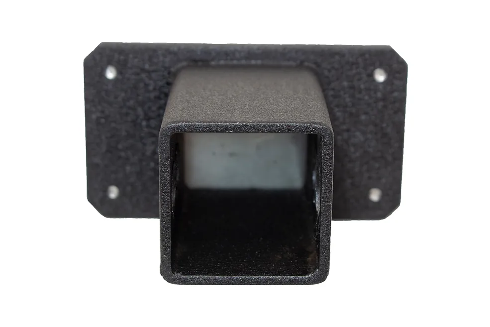 Hitch Cover For 2 Inch Hitch Black Powdercoated Steel Fishbone Offroad product image