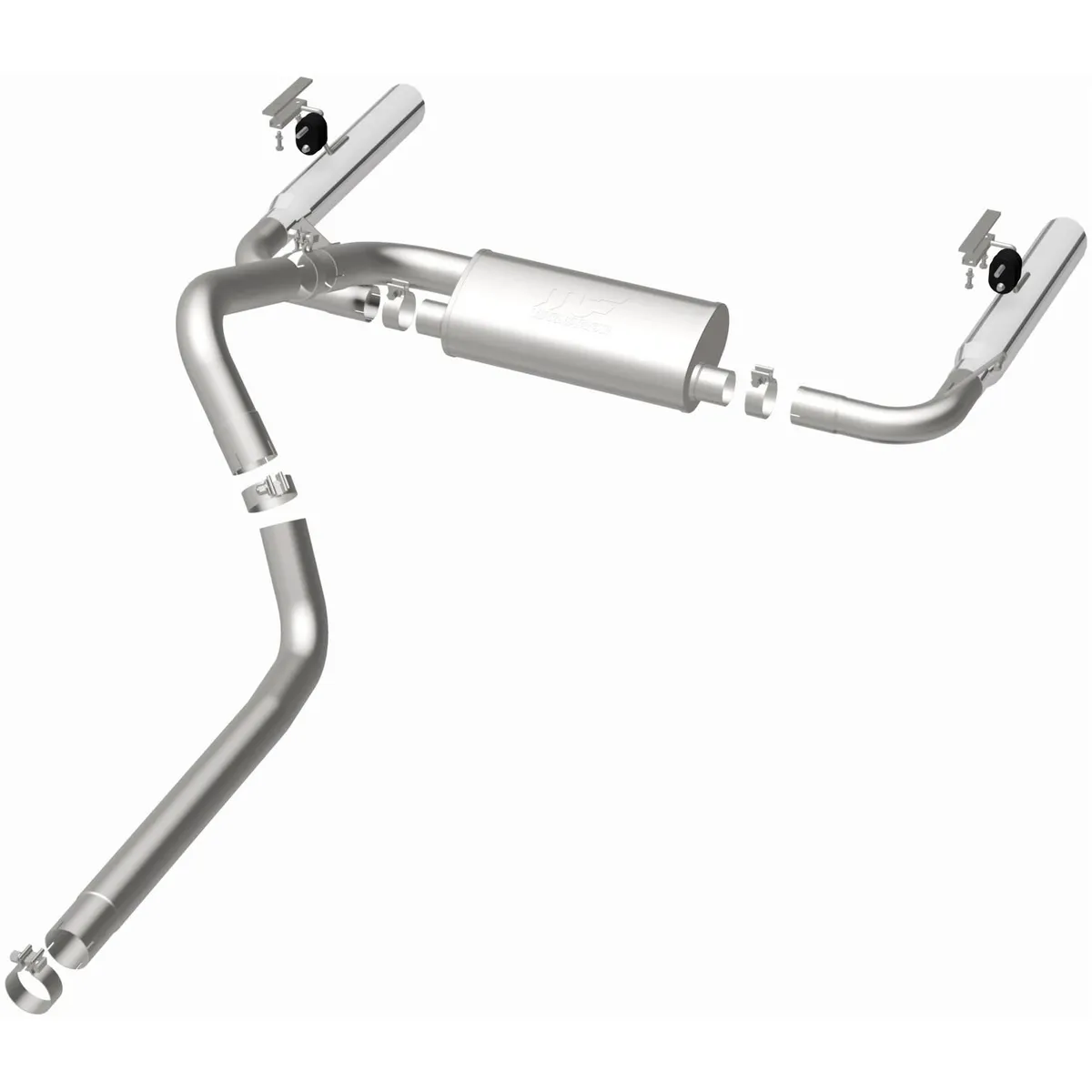 MagnaFlow 1998-2002 Chevrolet Camaro 5.7L | 1998-2002 Pontiac Firebird 5.7L Street Series Cat-Back Performance Exhaust System 15684 product image