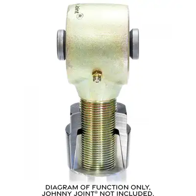 Rock Jock RockJock RockNut; Nut And Bung; 1 in. LH Thread; w/Rocknut;