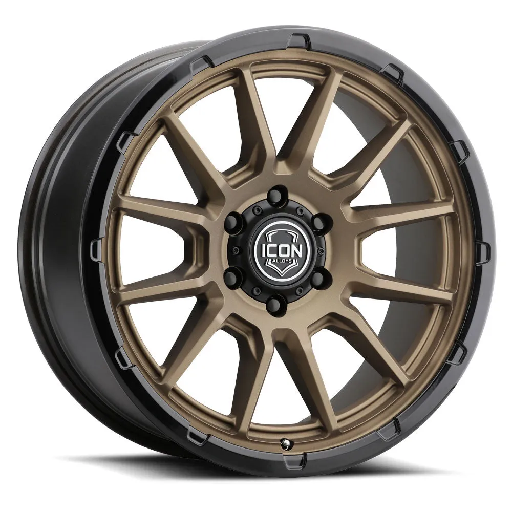 Icon Suspension Icon Alloys Cajon Sat Bronze w gb Lip - 20 x 9 / 6 x 135 / 16mm / 5.625 bs 8320906356sbgb product image