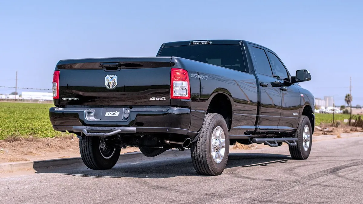 RAM 2500 3500 19- 22 6.4l v8 at 2+4wd 3.5 S-Type rc LB cc Stb cc LB mc sb s rd rl AC s Tip 5 rd x 13.5 Black Chrome product image