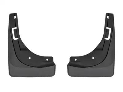 Weathertech 2020 - 2024 Tesla Model Y Black No Drill MudFlaps