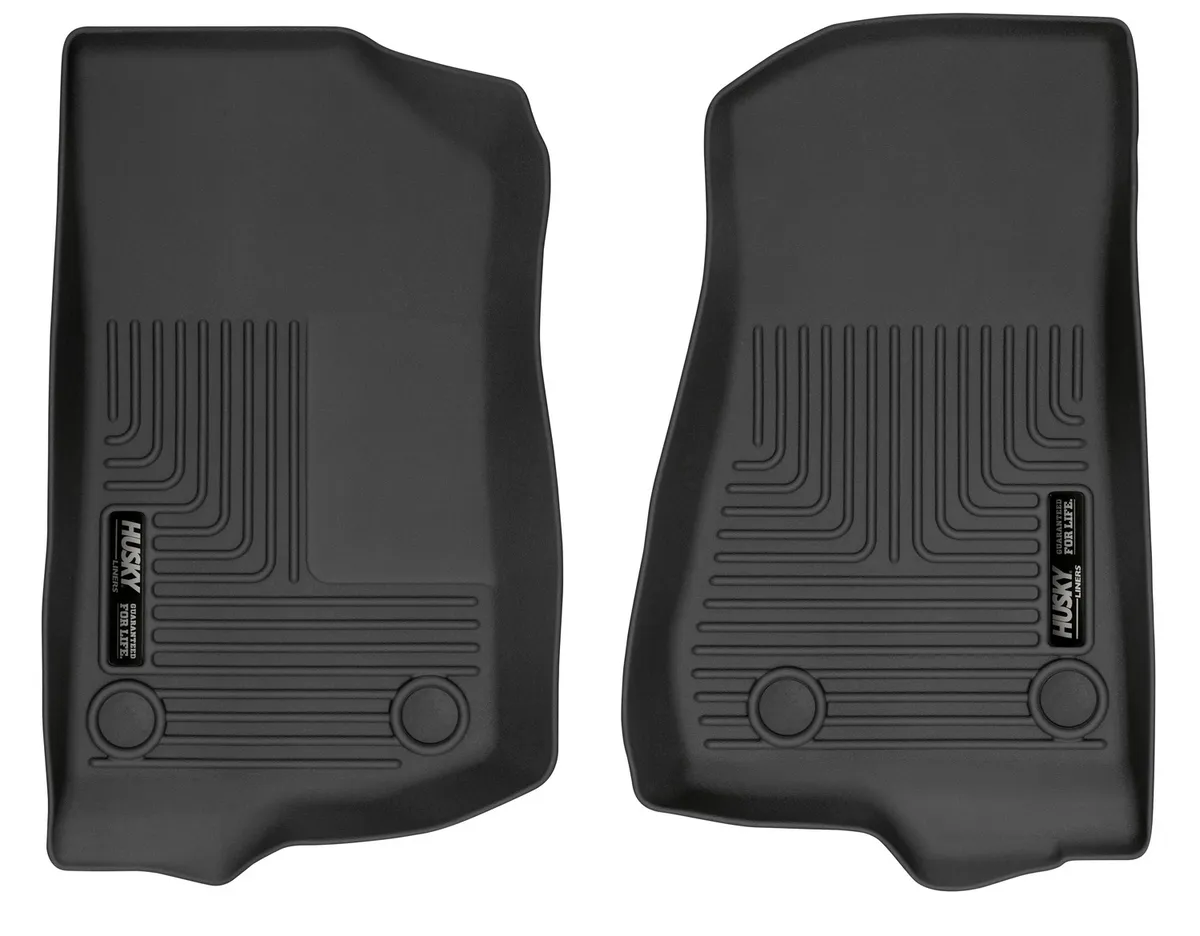 Husky Liners Weatherbeater Series Front Floor Liners-Black - JK 2018 product image
