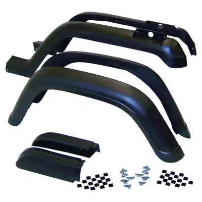 Crown Automotive Jeep Replacement Fender Flare Kit 1987-1995 YJ Wrangler (Except Renegade);