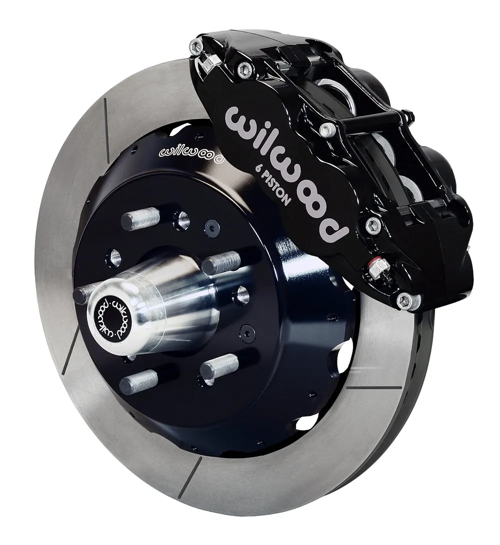 1970 - 1978 Buick, Cadillac, Chevrolet, GMC, Oldsmobile, Pontiac Forged Narrow Superlite 6R Big Brake Front Brake Kit (Hub) - 140-10486 product image