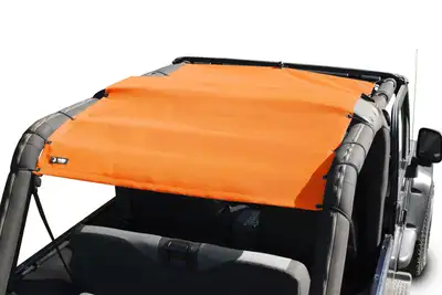 Steinjager Tops and Covers 2004-2006 Fabric Teddy Orange Full Length