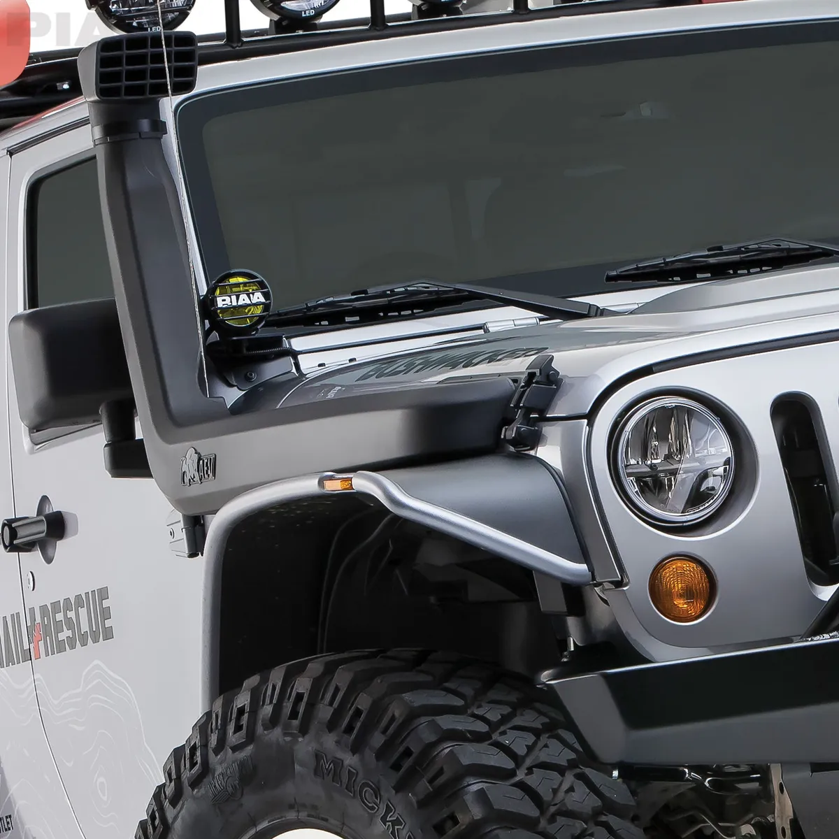 LP530 LED Fog Light Kit; 2 LEDs/8W Each; 3.5 in.; Yellow; Ion; SAE Compliant; product image