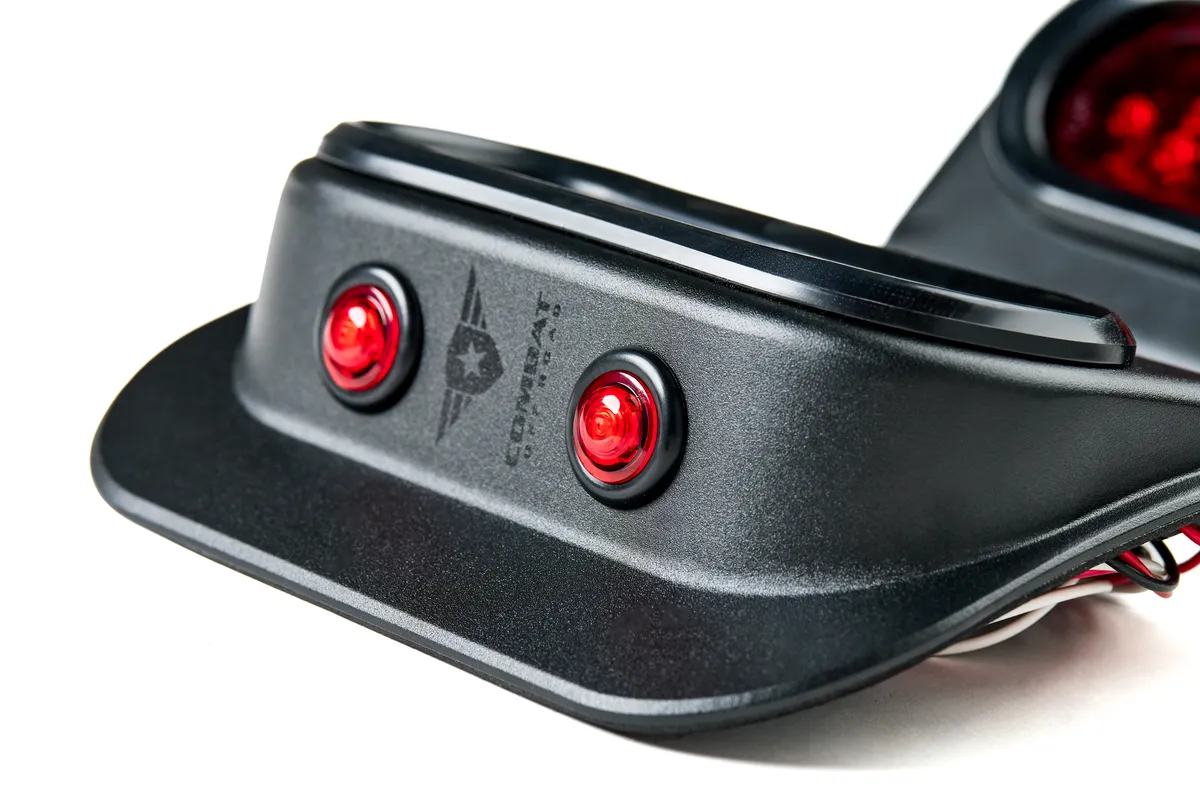 0718 Wrangler Jk/Jku Tail Gunner LED Tail Lights Black product image