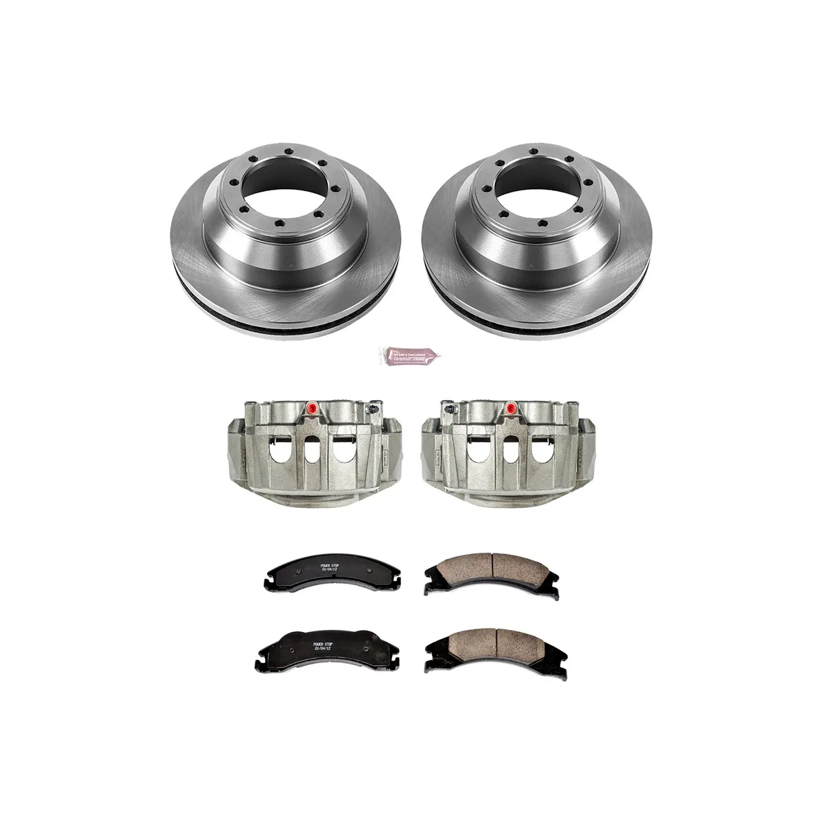 Z17 Direct Replacement Kit: Rotors; Ceramic Pads; Calipers product image
