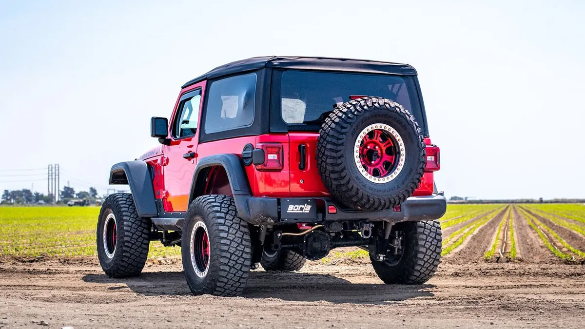 1821 Wrangler JL 2.0l Catback Exhaust System Stype Climber System product image