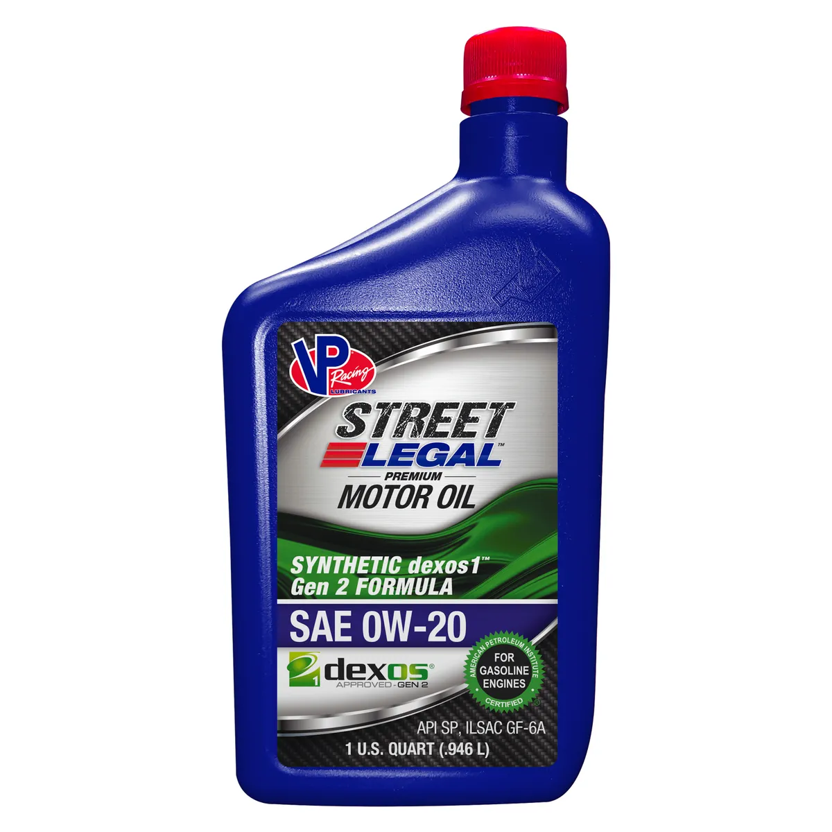 VP Racing Fuels VP3902543 Street Legal Synthetic dexos1 Formula 0W-20 (GF-6) Qt product image
