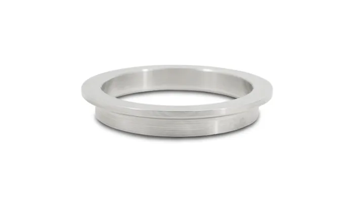 Turbo Outlet Flange; 3.4MM Apex W; 13.3MM Thickness; 91.95MM Flange OD; 3MM Tube Recess ID; 1.5MM Tube Recess Depth; 73.8MM Port ID; For GT37/40; 304 Stainless Steel; product image