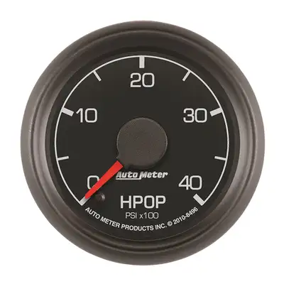 AutoMeter Gauge, High Press Oil Pump, 2 1/16", 4kpsi, Stepper Motor, Ford Factory Match