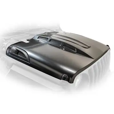 DV8 Offroad 2018-2026 Jeep Wrangler JL & Gladiator JT Heat Dispersion Hood