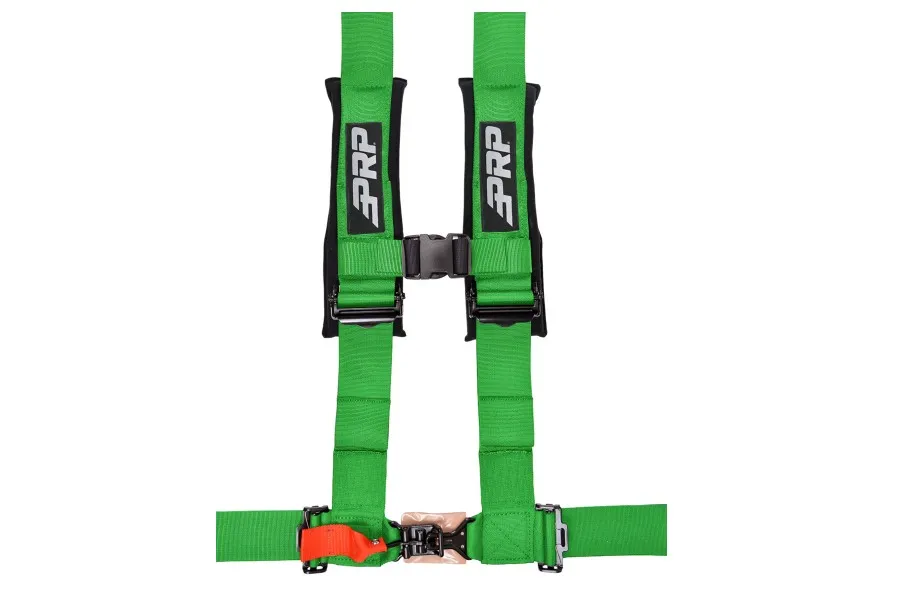 4.3 Harness 4 point Harness with 3 inch Belts Green PRP Seats product image