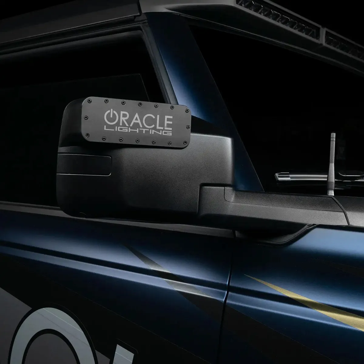 Oracle Lighting Magnetic Light Bar Cover For LED Side Mirrors -Pair - Bronco 2021+ product image