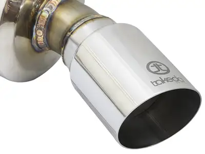 aFe Power Takeda2-14to2-12in304StainlessSteelCat-BackDualExhaustwPolishedTipHondaCivic16-17I4-1.5Lt