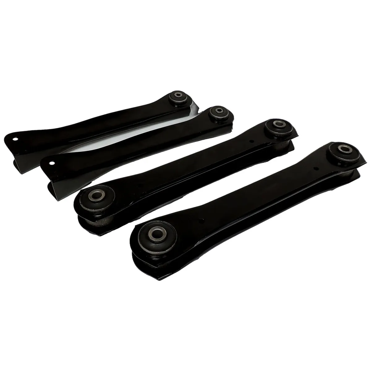 Black Control Arm Kit Front Control Arm Kit;includes Left And Right Front Upper And Lower Control Arms;does Not Include Front Axle Side Upper Control Arm Bushings product image