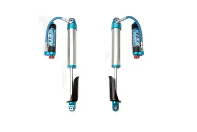 EVO Manufacturing Jl/Jt Front EVO Spec King 2.5" Diameter Remote Reservoir With Compression Adjusters For 2.5-5" Lifts Pair/Set For Wrangler & Gladiator