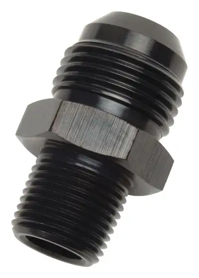 Edelbrock P/C #8 to 1/2 NPT Str Adapter Fitting