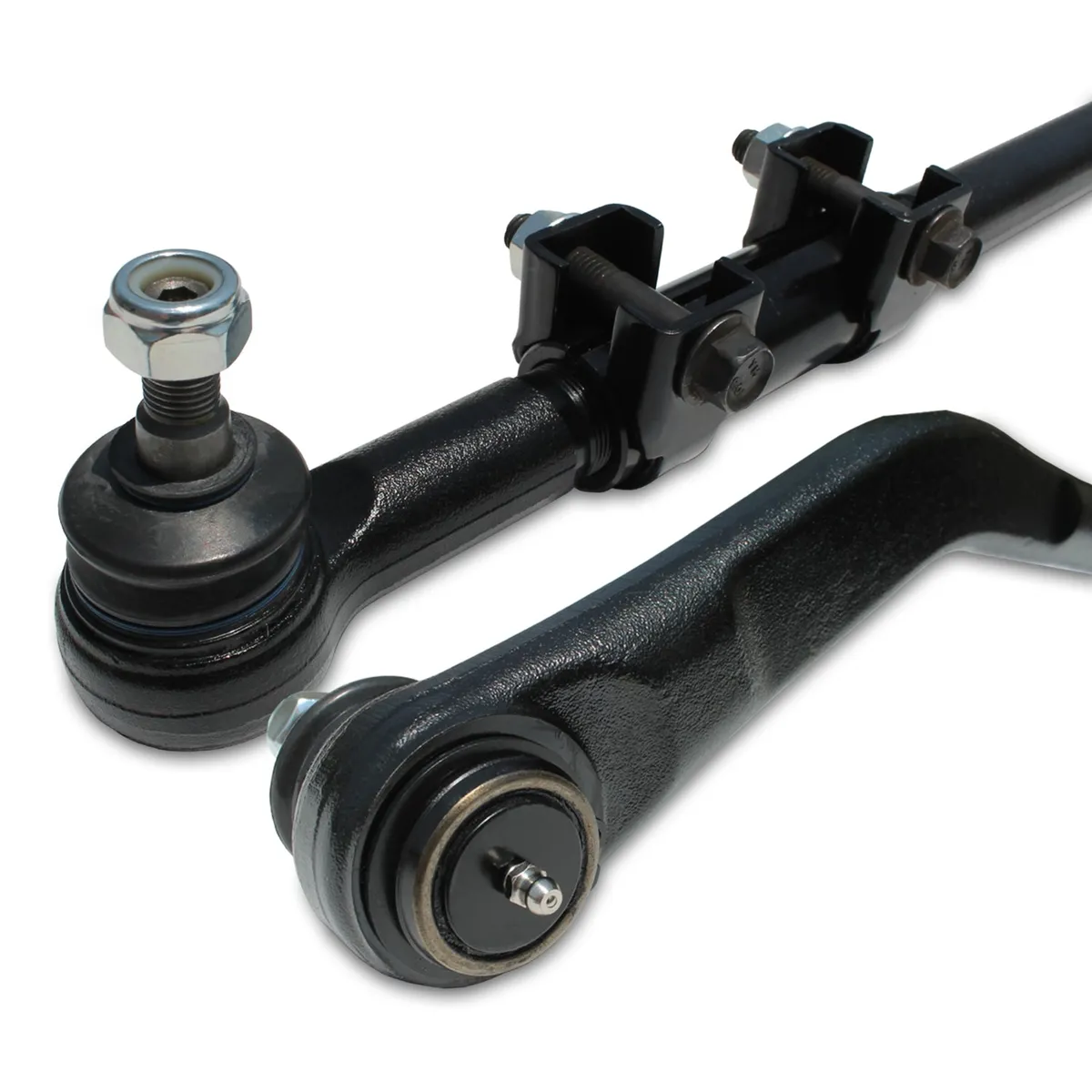 HD Tie Rod & Drag Link Kit 0718 Jeep JK 03.5 in Lift(Steering Stab Relocation Bracket Included) product image