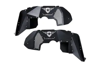 Combat Off Road Combat Off Road Battle Ready Aluminum Inner Fender Liner Kit - Front - JL