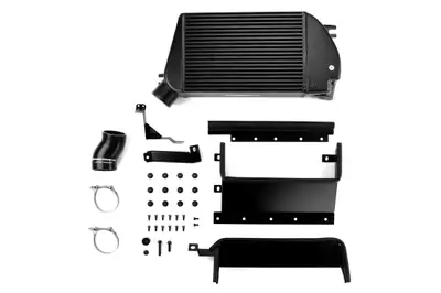 Mishimoto Subaru WRX Performance Top-Mount Intercooler and Charge-Pipe Kit 2015+ Black Pipe Black Intercooler