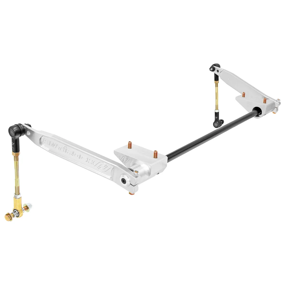 Antirock® Sway Bar Kit; Front; Bolt-On; Aluminum Frame Brackets; 7075 Billet Aluminum Arms; 0.850 in. Bar; product image