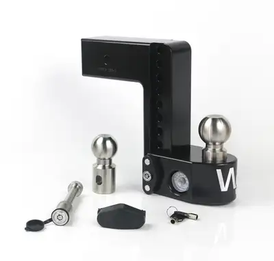 Weigh Safe Cerakote 8in Drop Hitch With 3in Shank (10k/21k Gross Tongue Weight Rating) Withws05