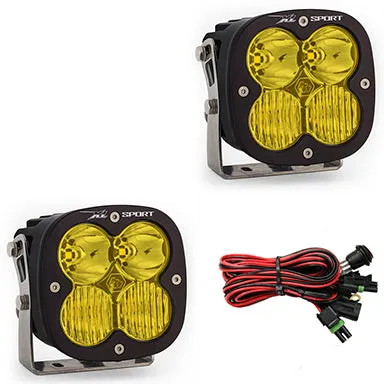 LED Light Pods Baja Amber Lens Driving Combo Pattern Pair XL Sport Series Baja Designs product image