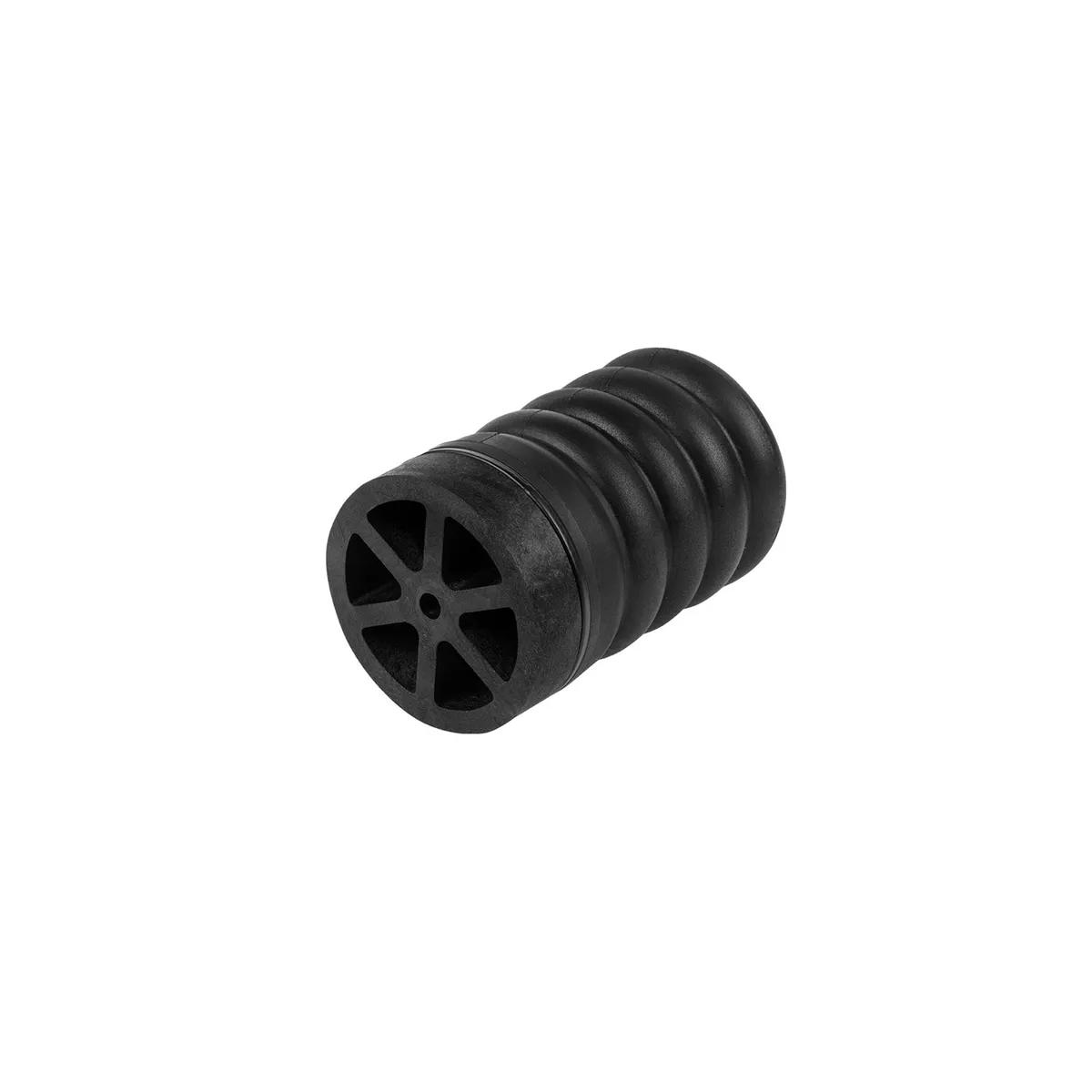 SumoSprings; Front Or Rear; Incl. Two 1 in. Spacers; For Fabricators And Custom Applications; One Piece Hollow Center; 1500 lbs. At 50 Percent Compression; Black; product image