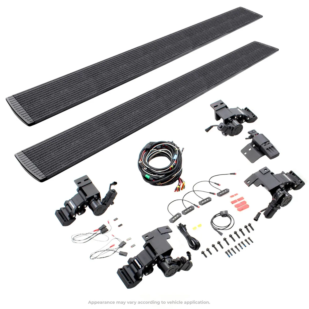 Go Rhino 20443587T - RealTruck VoltStep Electric Running Board Kit - Protective Bedliner Coating product image