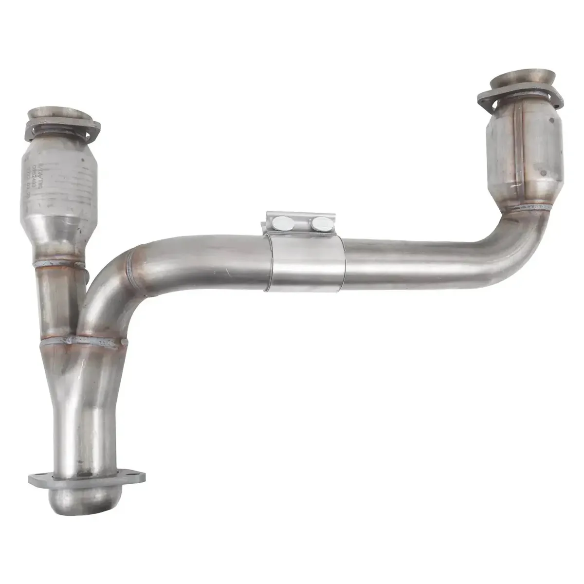 BBK Performance 2009-2023 RAM 1500 Hemi 5.7l High Flow Mid Pipe With Catalytic Converters For 1950 Series lt Headers
