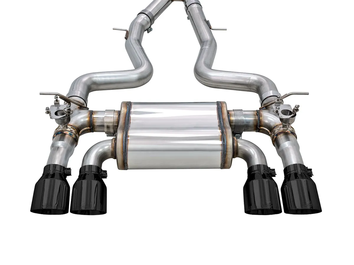 AWE SwitchPath™ Catback Exhaust for BMW F8X M3/M4 - Diamond Black product image