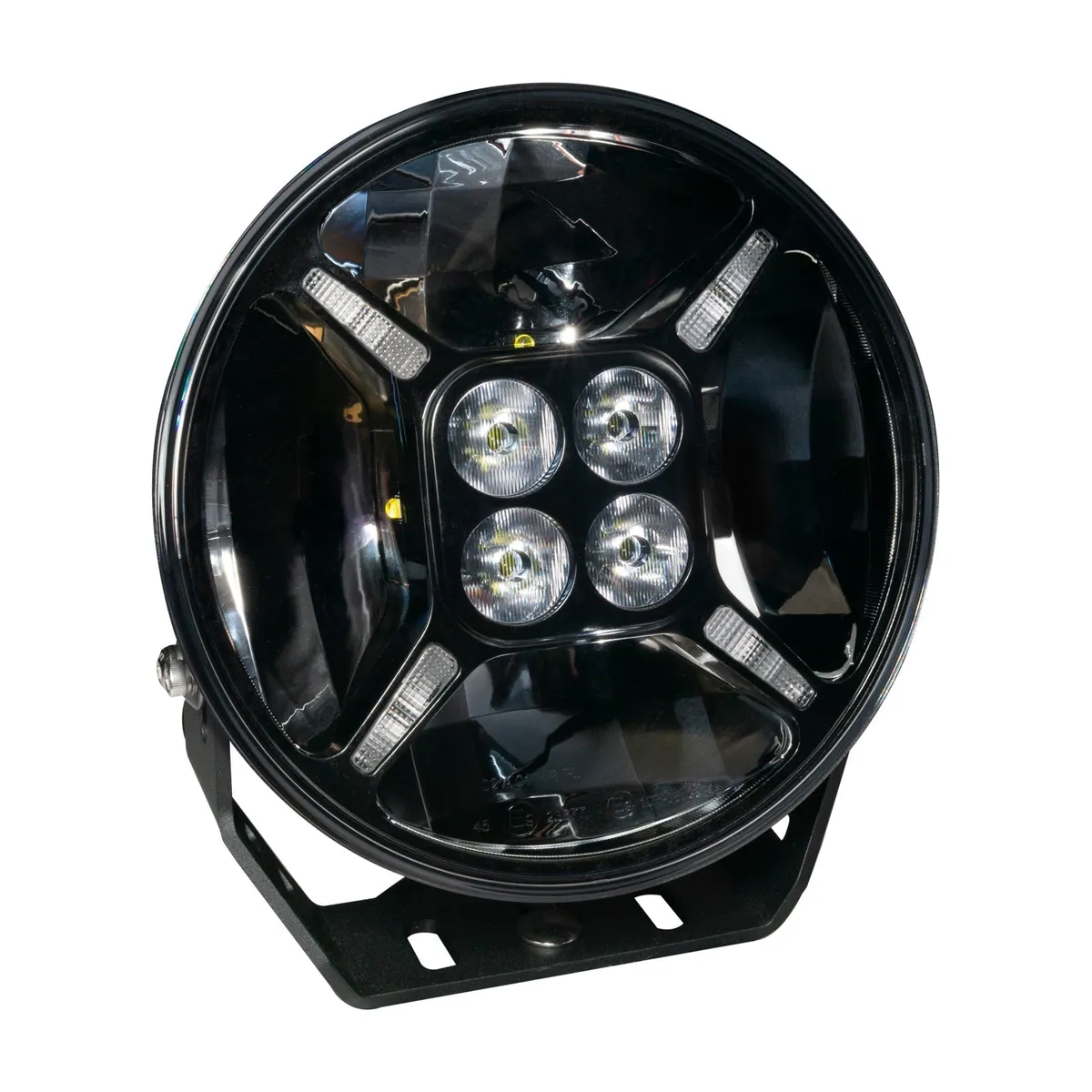 Oracle Lighting Oracle Lighting Exo 9" Multifunction 120w LED Spotlight – Round Post Mount