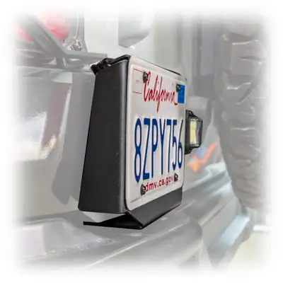 Turn Offroad 2021-2026 Ford Bronco License Plate Relocation Bracket