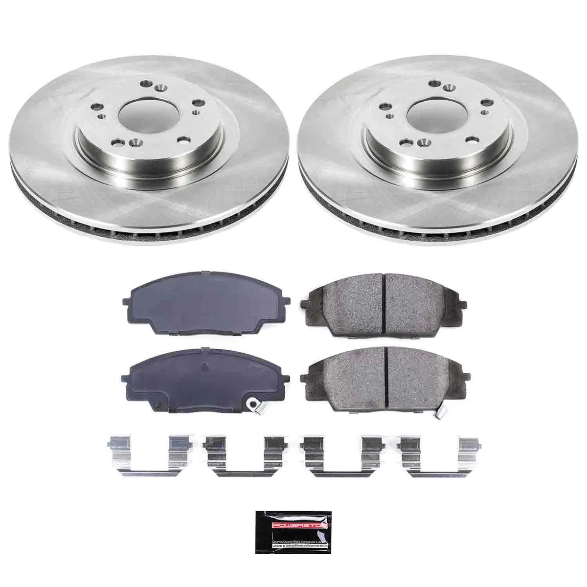 Autospecialty Brake Kit Front 2002-2006 Acura Rsx 2006-2011 Honda Civic Coupe 2007-2011 Honda Civic s product image