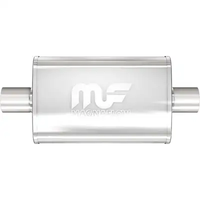 MagnaFlow Exhaust Products MagnaFlow 4 X 9in. Oval Straight-Through Performance Exhaust Muffler 11215