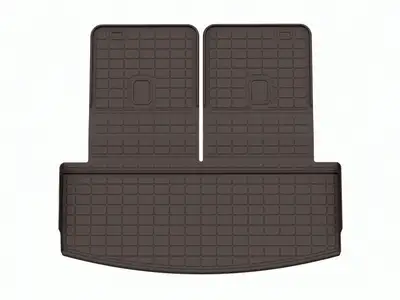 Weathertech SeatBack Cargo Liner HP; Cocoa; Behind 2nd Row Seating;