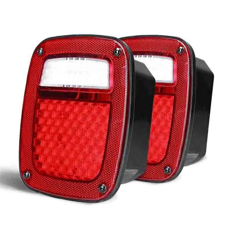 LED Tail Lights For Jeep Wrangler CJ / YJ / TJ / Rubicon product image