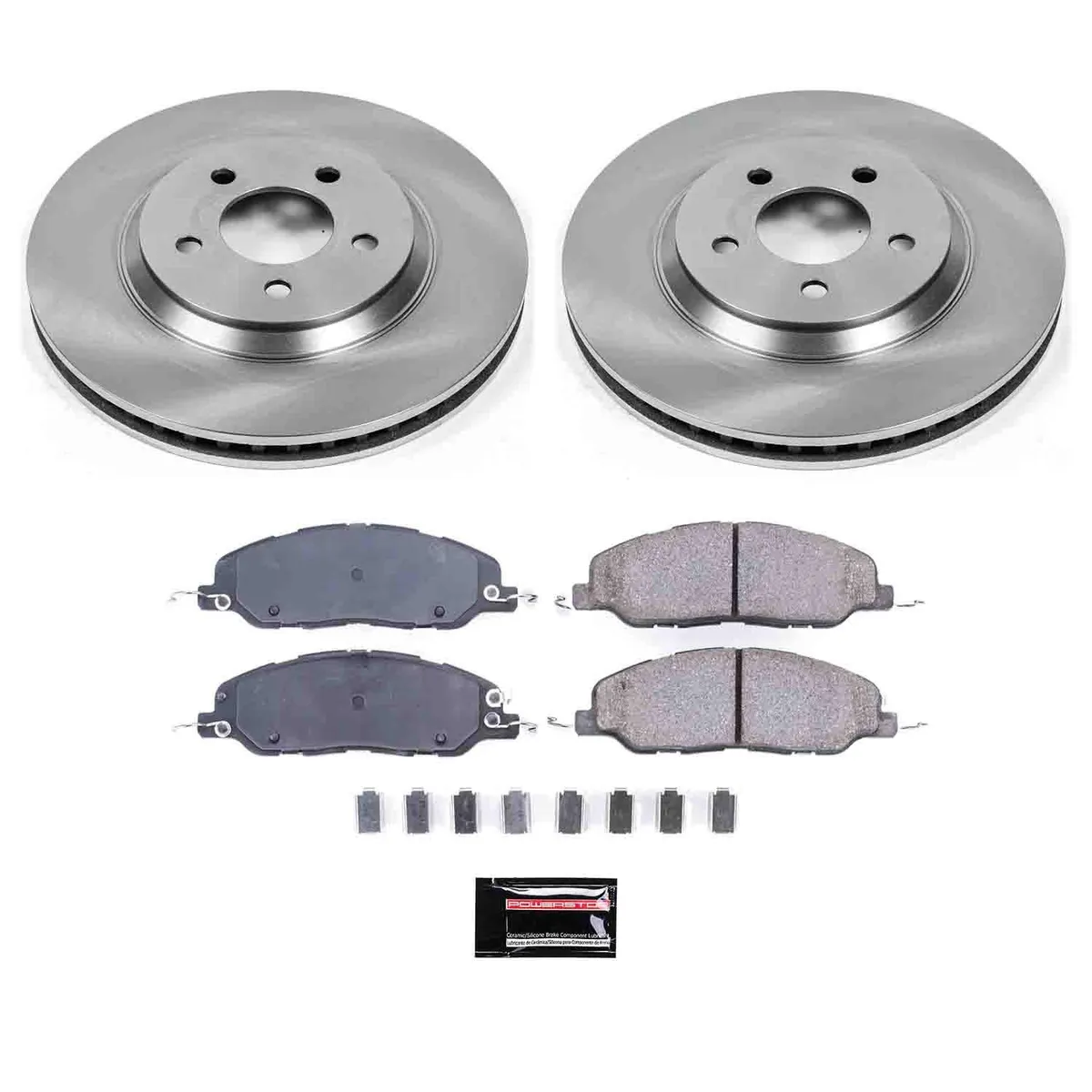 Z17 Direct Replacement Kit: Rotors; Ceramic Pads W/Hardware product image