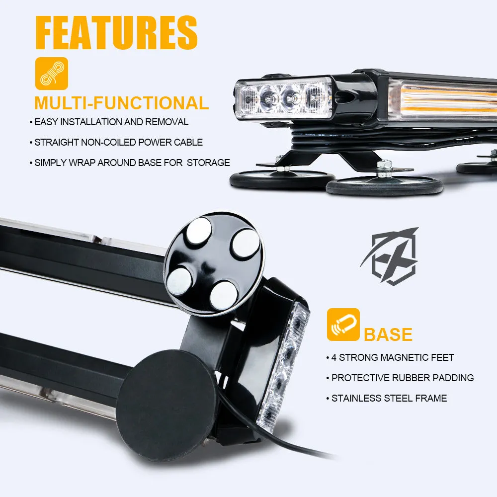 26" Rooftop LED Strobe Light with Magnetic Base | Pursuit Series product image