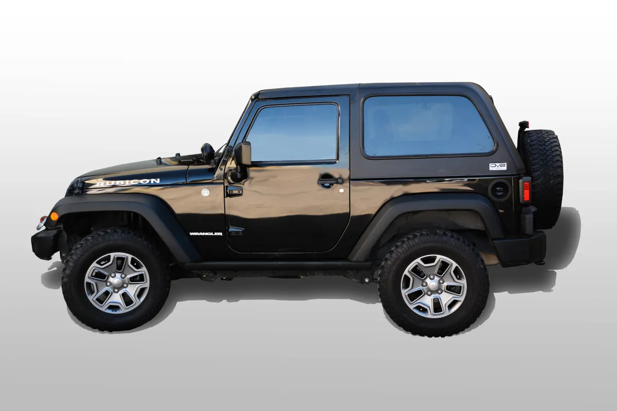 0718 Jeep Wranger JK 2DR 2pc Hard Top (Fast Back)(No Defrost no Wiper) product image