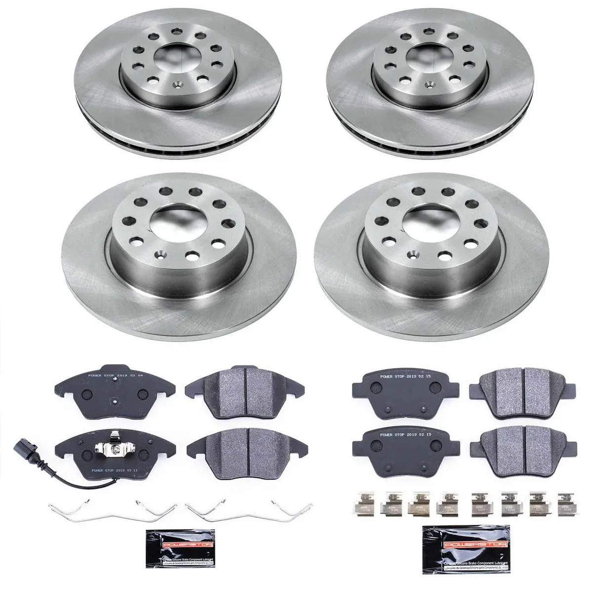 Track Day Spec Kit-Stage 2 Kit For Spec Racing Series/Advanced Track Day Enthusiasts: Rotors And Pads-For Use W/Race Tires product image