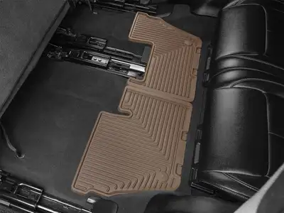 Weathertech All Weather Floor Mats; Tan; Third Row;