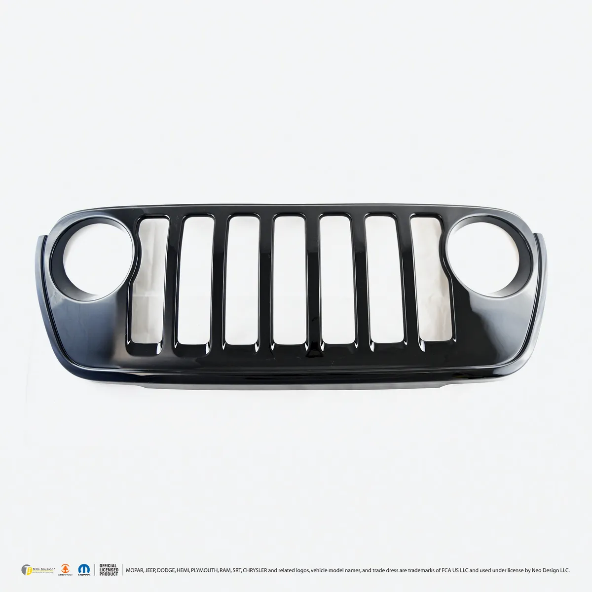 Trim Illusion 1pc Grille Overlay JT Black product image
