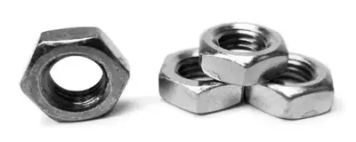Steinjager Steinjäger Nuts Bulk Jam Fasteners, Bulk 1.375-12 RH 4 Pack Grade 5 Plated Zinc Silver